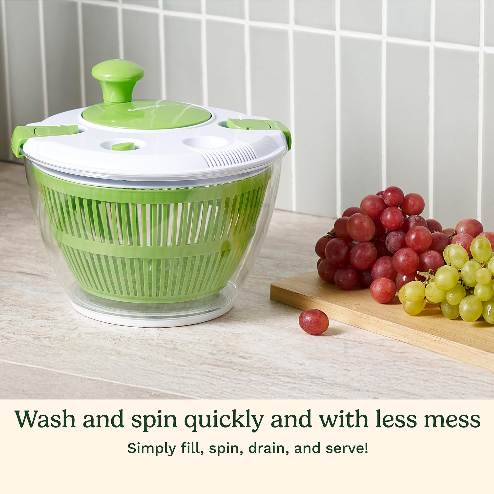 cuisinart-ctg-00-ssas-3-quart-salad-spinner-manual-salad-spinner-with-non-skid-b image 2