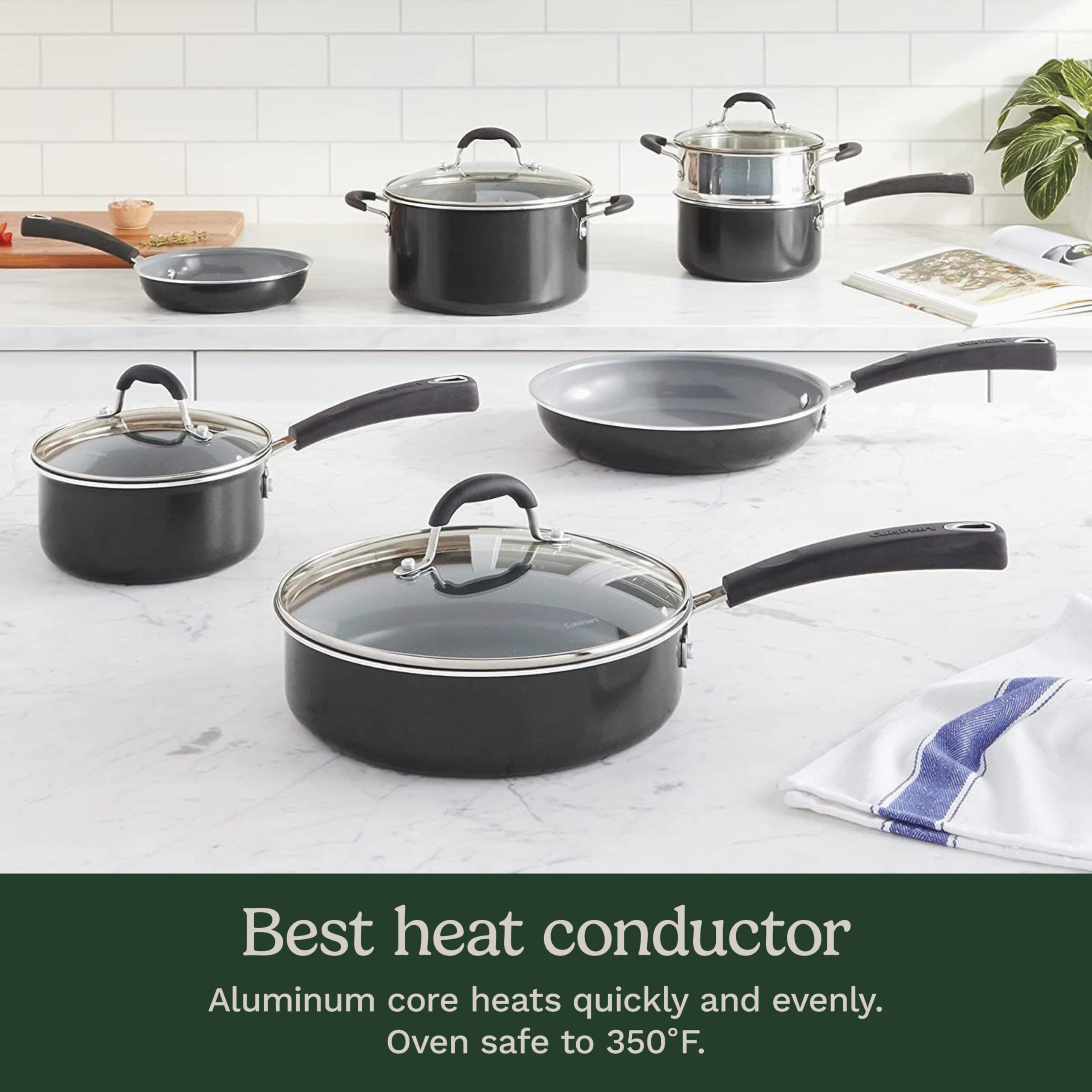 cuisinart-54c-11bk-11-piece-nonstick-cookware-set-ceramica-xt-black image 4