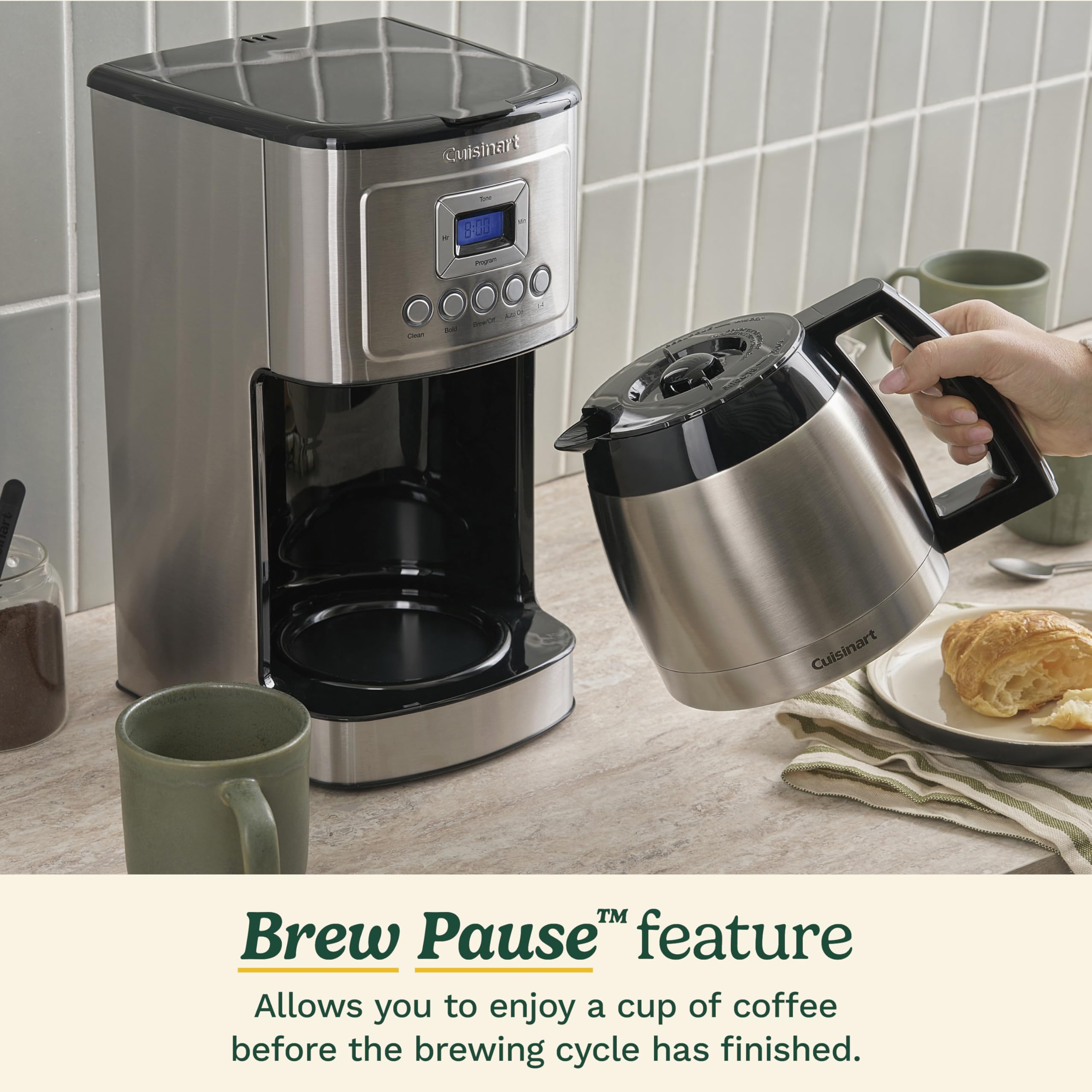 cuisinart-perfectemp-12-cup-programmable-thermal-carafe-coffee-maker-dcc-3400nas image 7