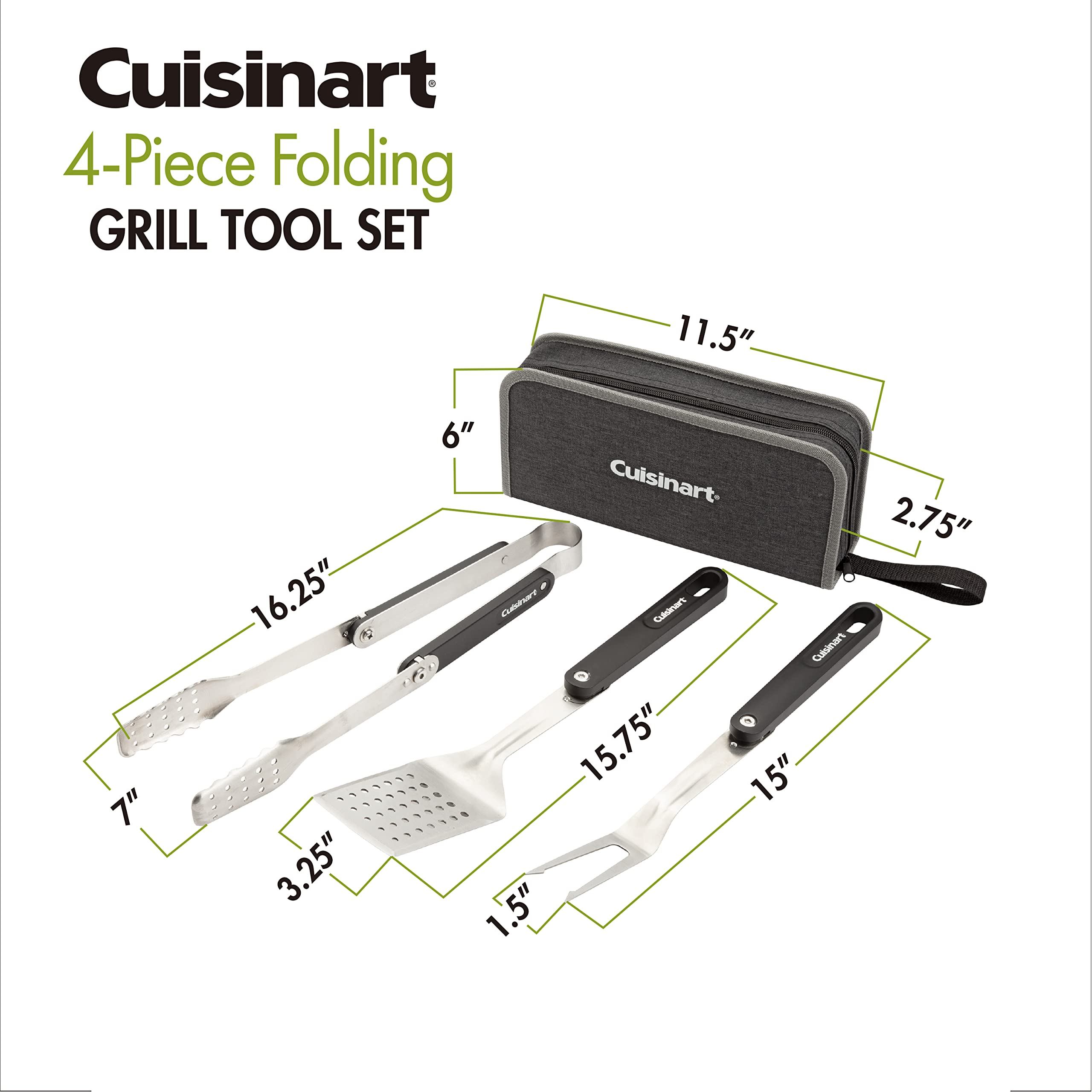 cuisinart-cgs-1000-4-piece-folding-grill-tool-set-with-carry-case image 4