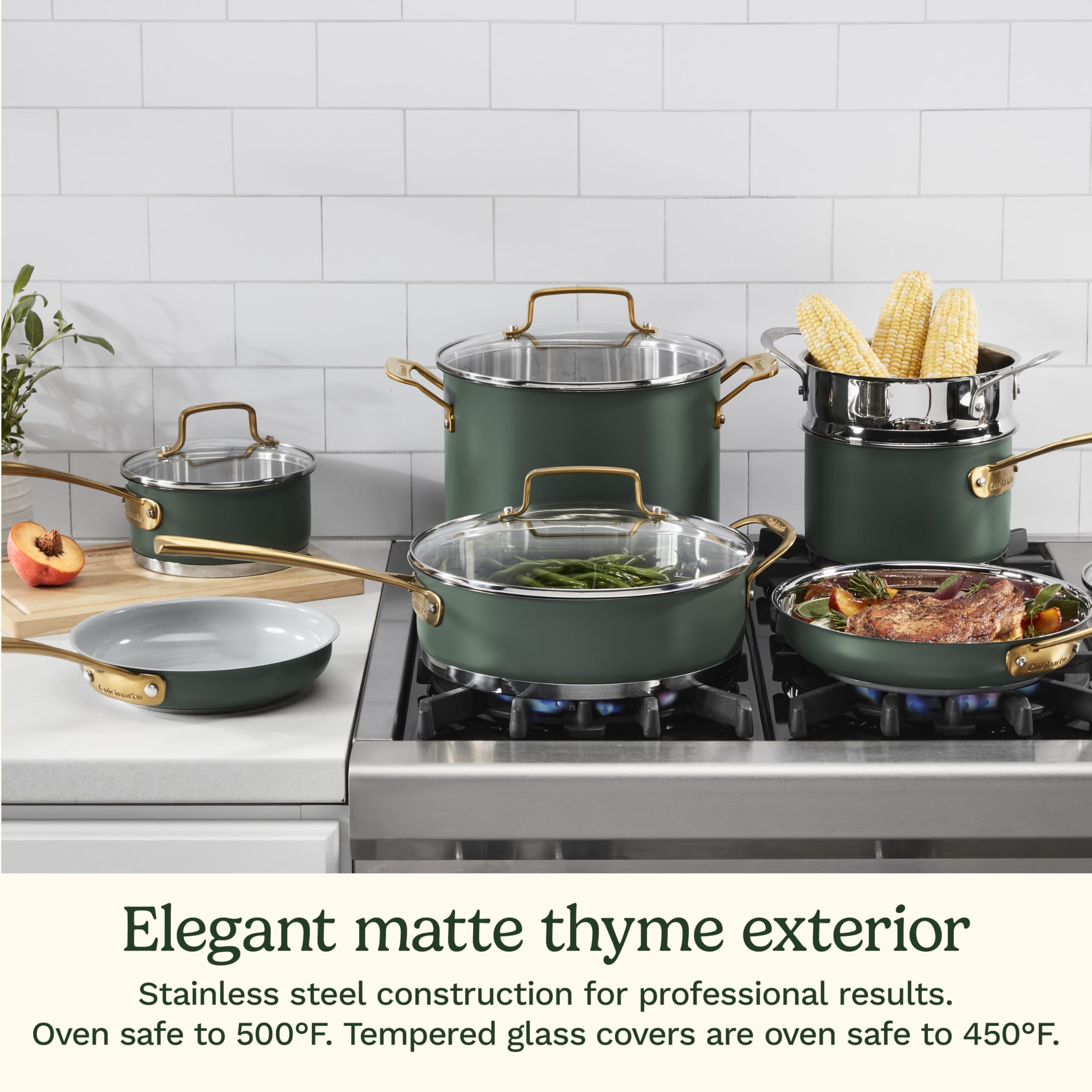 cuisinart-cookware-set-11-piece-stainless-steel-pots-and-pans-with-nonstick-skil image 3