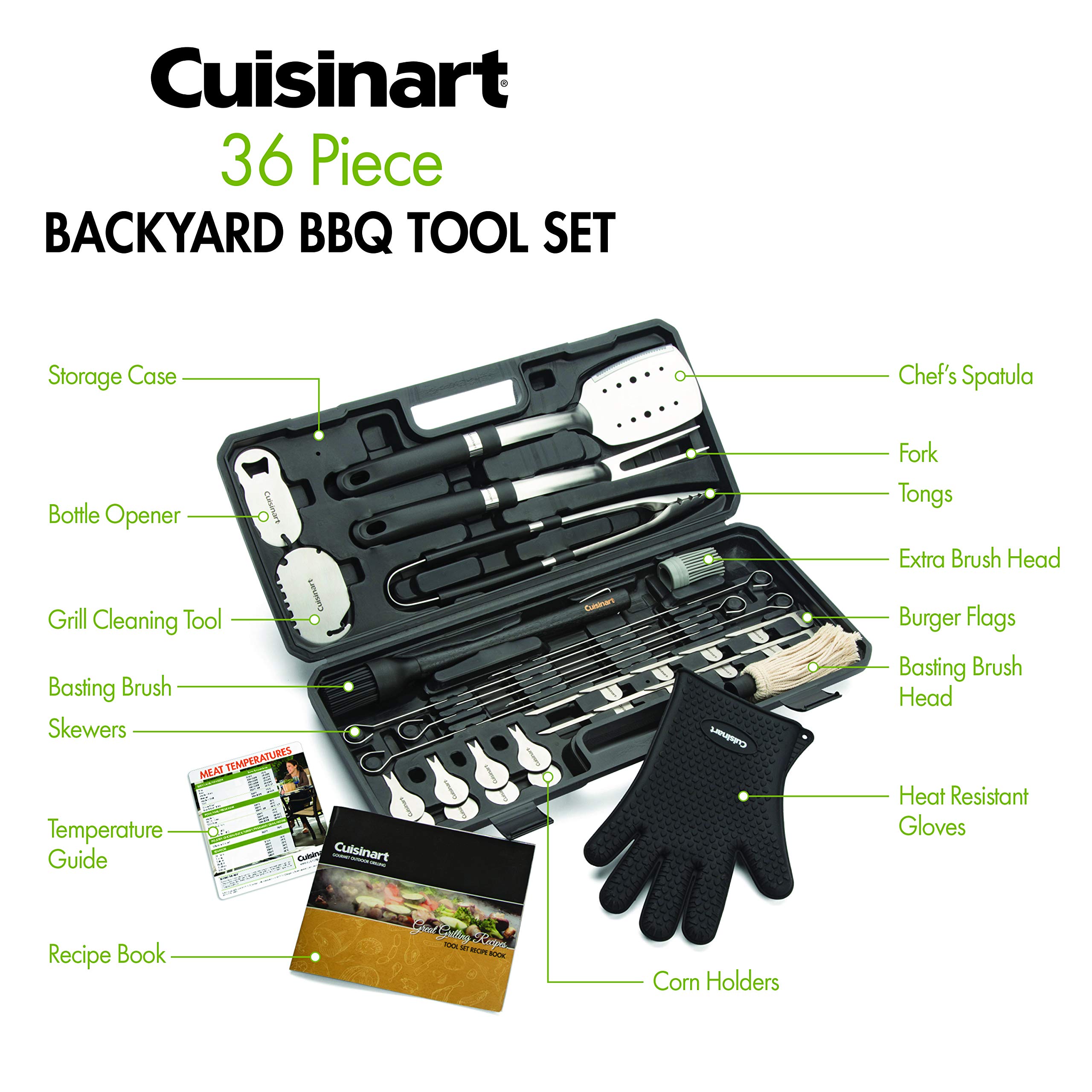cuisinart-cgs-8036-36-piece-backyard-bbq-tool-set-with-storage-case image 4