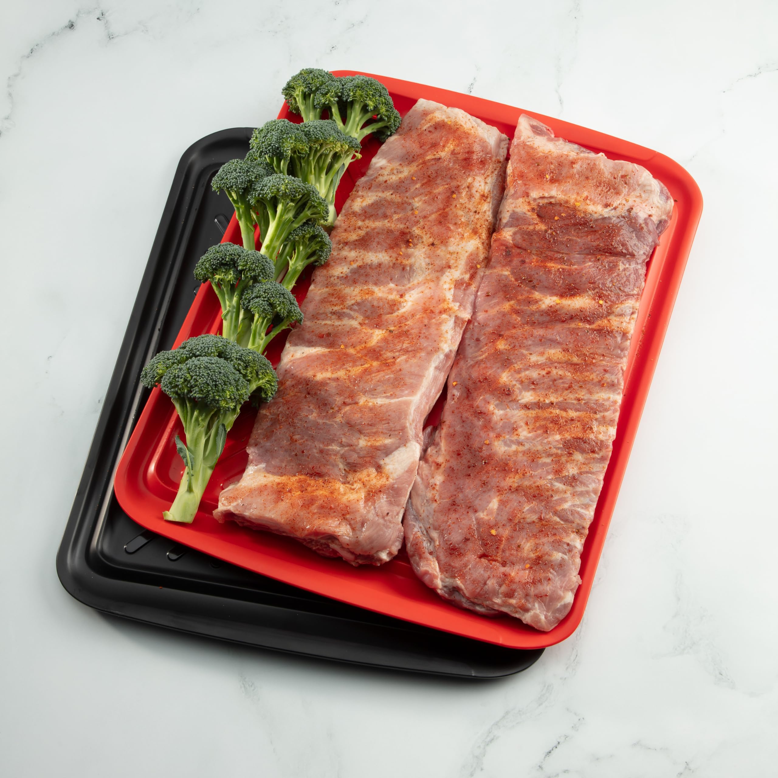cuisinart-cpk-210-grilling-prep-and-serve-trays-large-18-x-14-5-red-and-black image 8