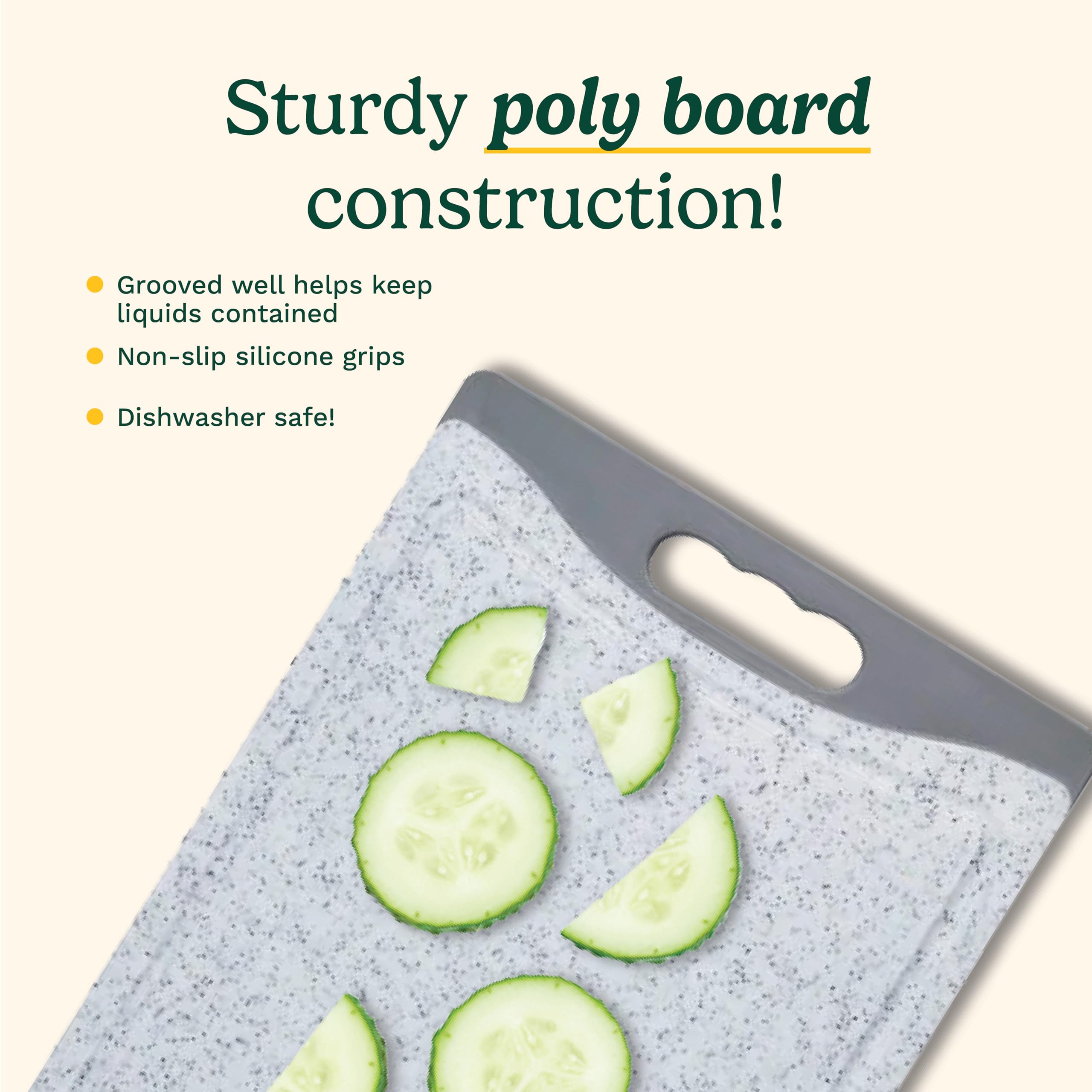 cuisinart-cpb-14mg-14-marble-poly-cutting-board-grey-non-slip-silicone-grip image 3