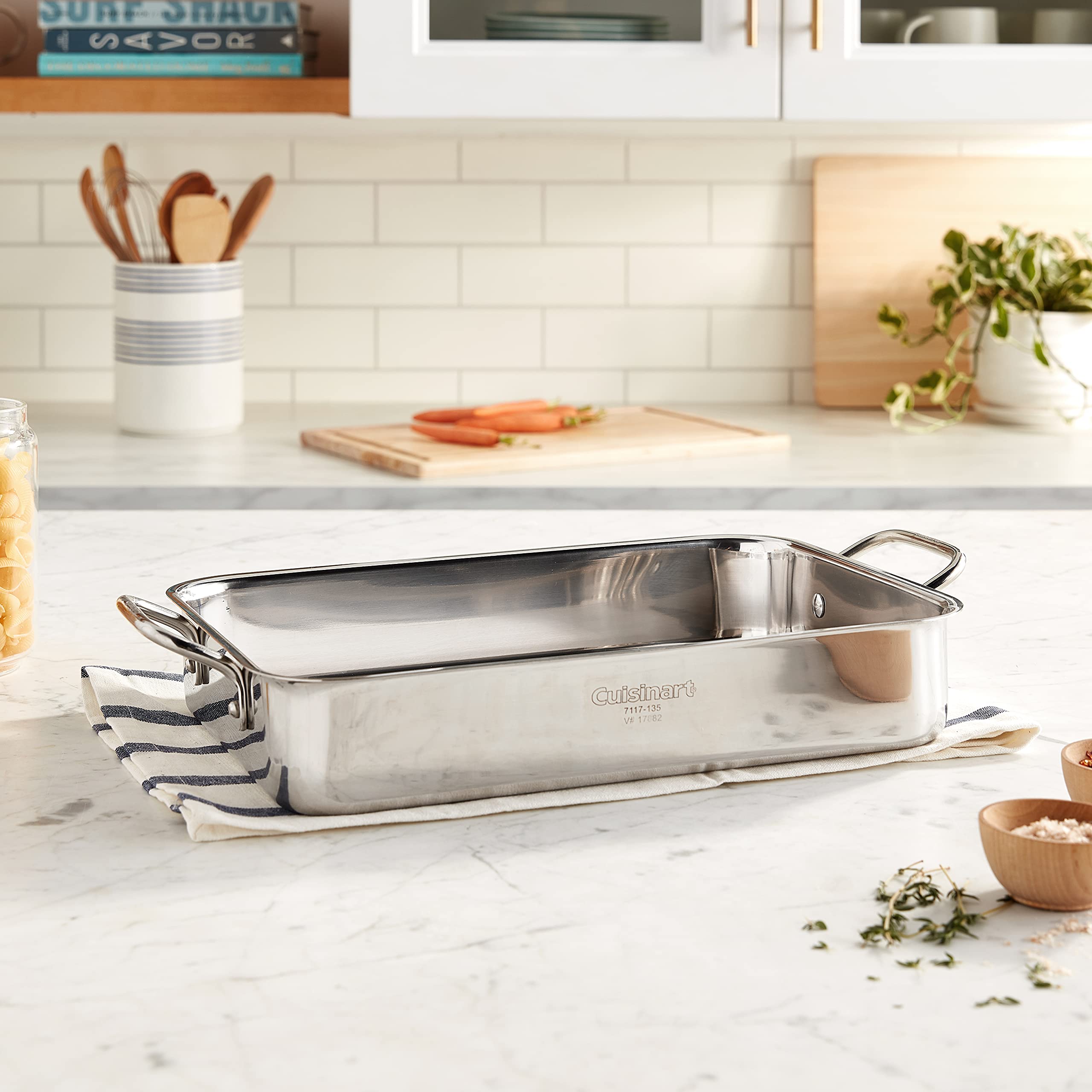 cuisinart-chef-s-classic-stainless-13-5-inch-lasagna-pan image 2