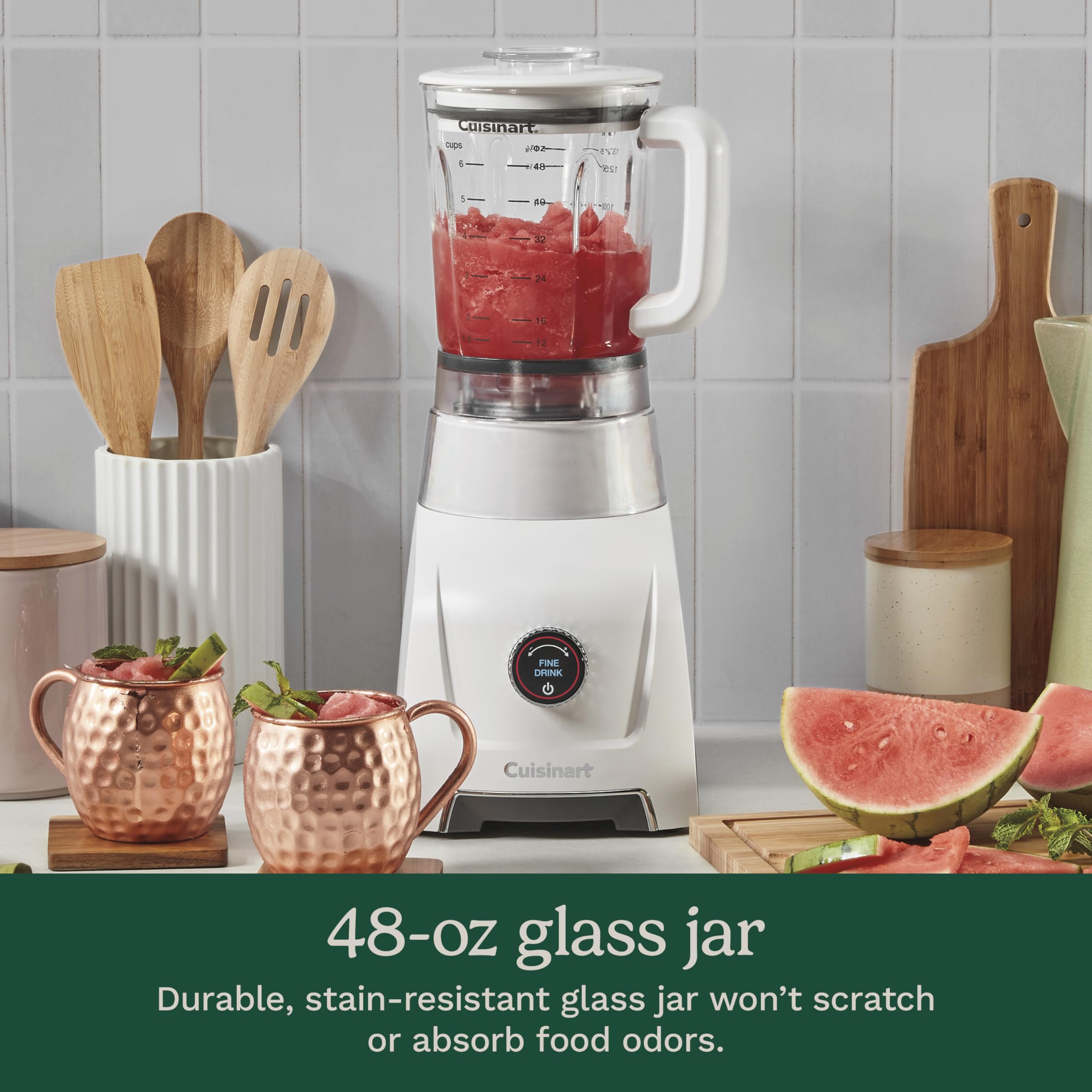 cuisinart-hurricane-48-oz-glass-jar-digital-blender-5-speeds-6-presets-bl-200 image 4