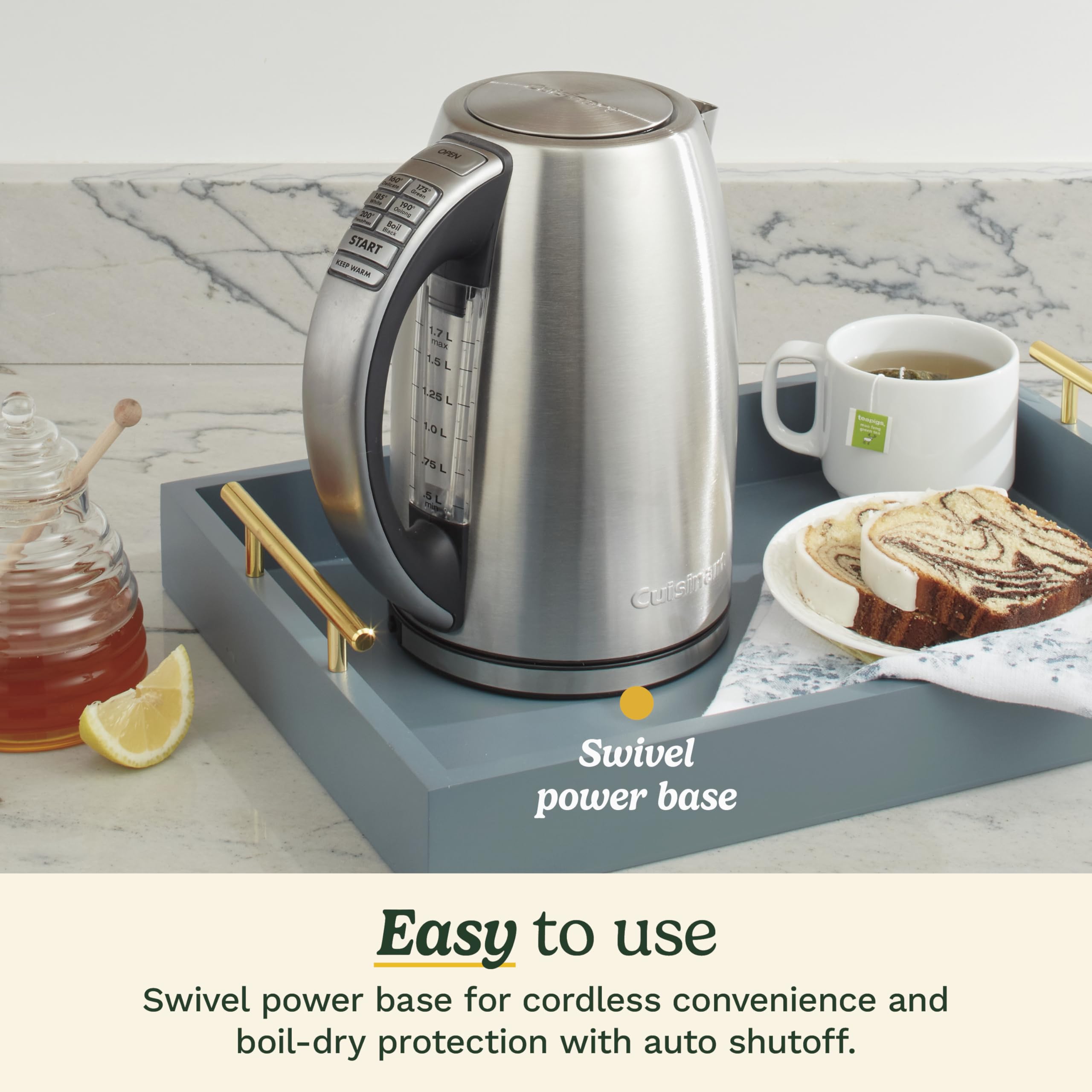 cuisinart-perfectemp-1-7-liter-electric-kettle-1500w-cordless-with-6-preset-temp image 6