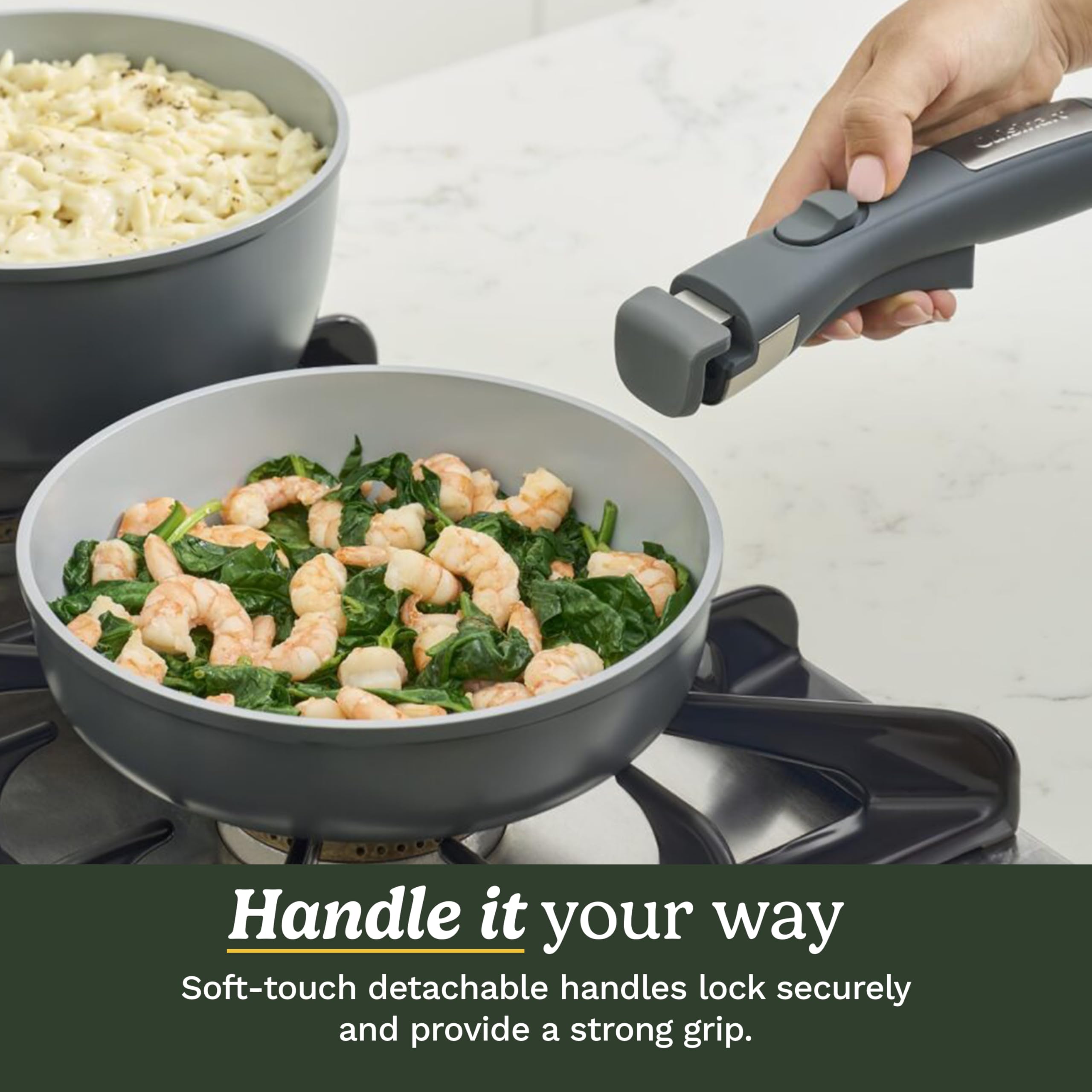 cuisinart-13-piece-clicksmart-nonstick-detachable-handle-ceramic-cookware-set-pu image 6