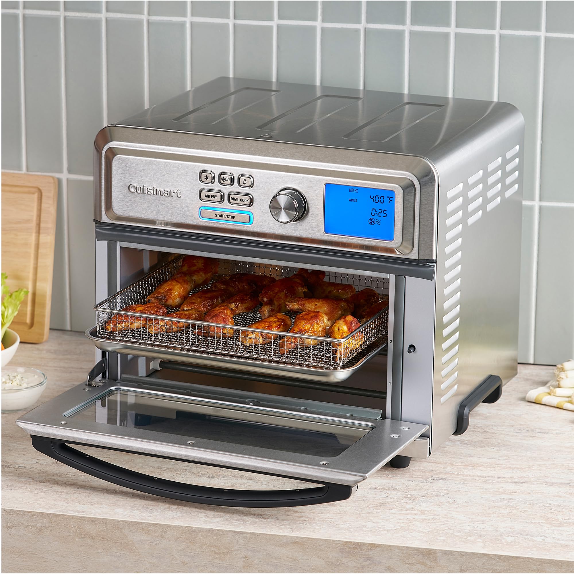 cuisinart-toa-65-digital-air-fryer-toaster-oven-1800w-stainless-steel image 2