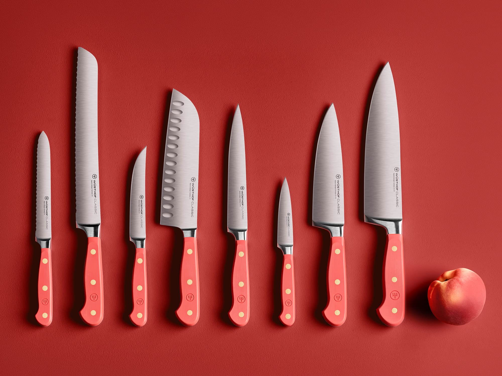 w-sthof-classic-coral-peach-5-serrated-utility-knife image 5