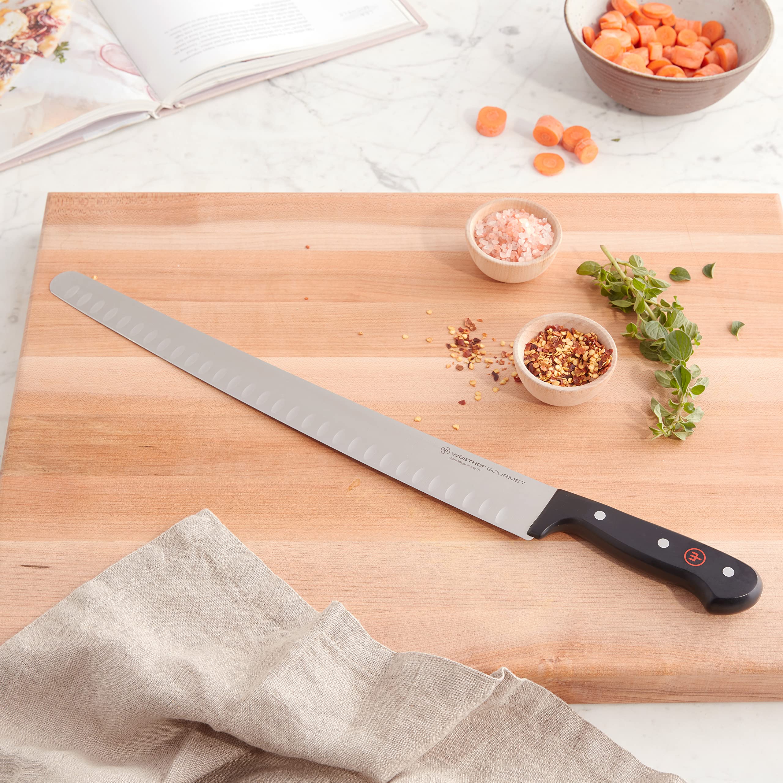 w-sthof-gourmet-14-hollow-edge-brisket-knife image 5