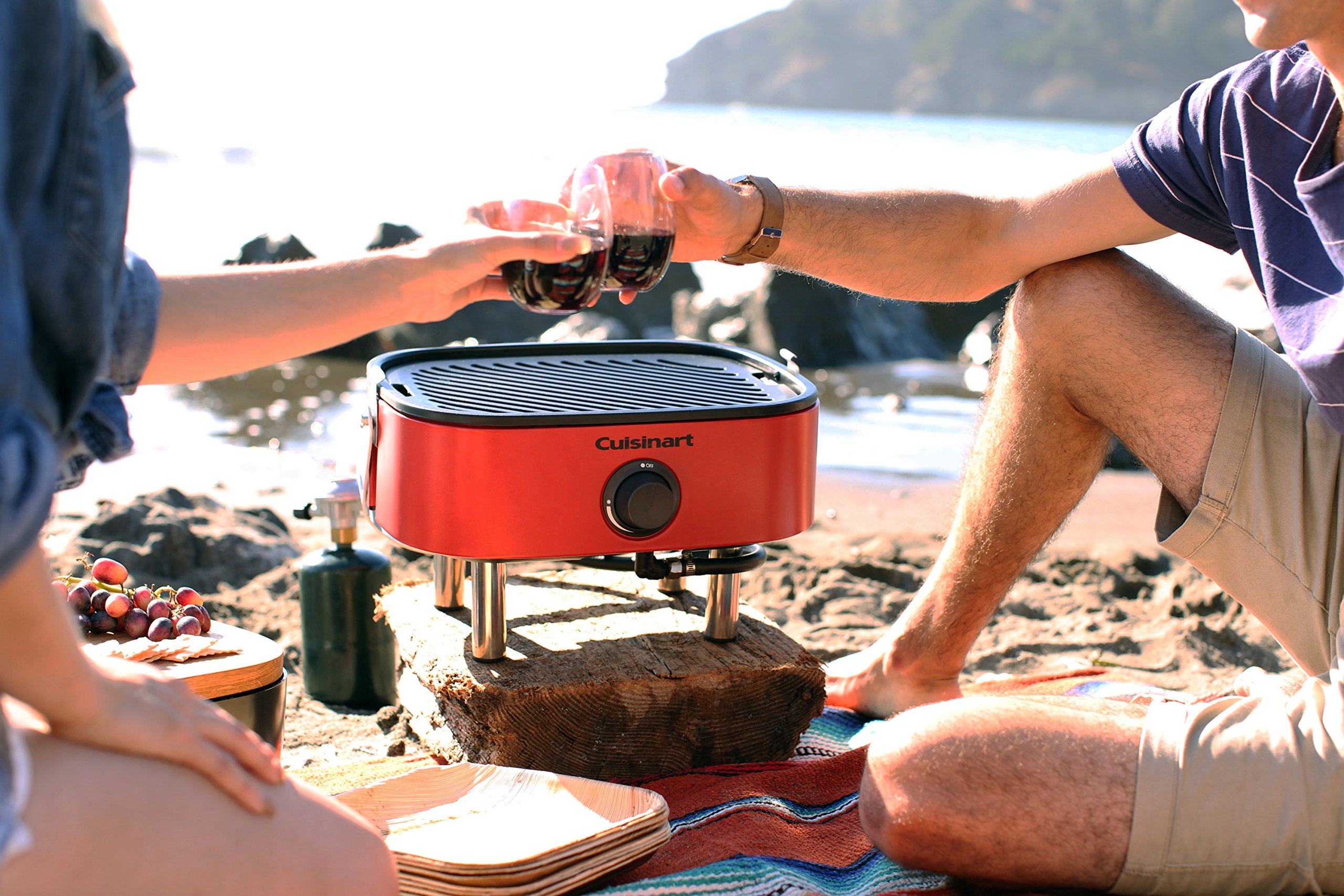 cuisinart-venture-portable-gas-grill-with-cutting-board-lid-154-sq-in-cast-iron- image 7