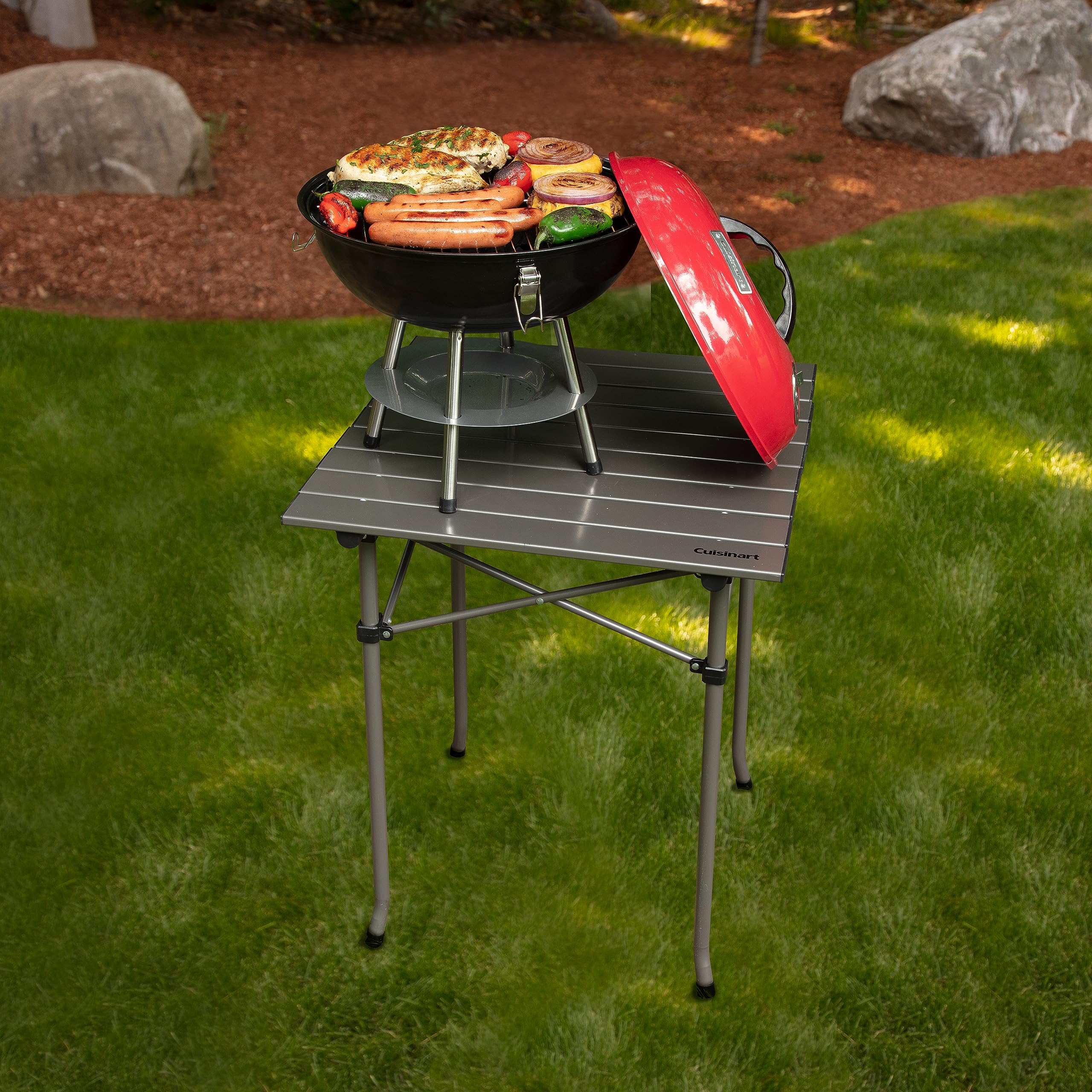 cuisinart-14-portable-charcoal-grill-tabletop-bbq-with-chrome-grate-dual-vents-l image 6