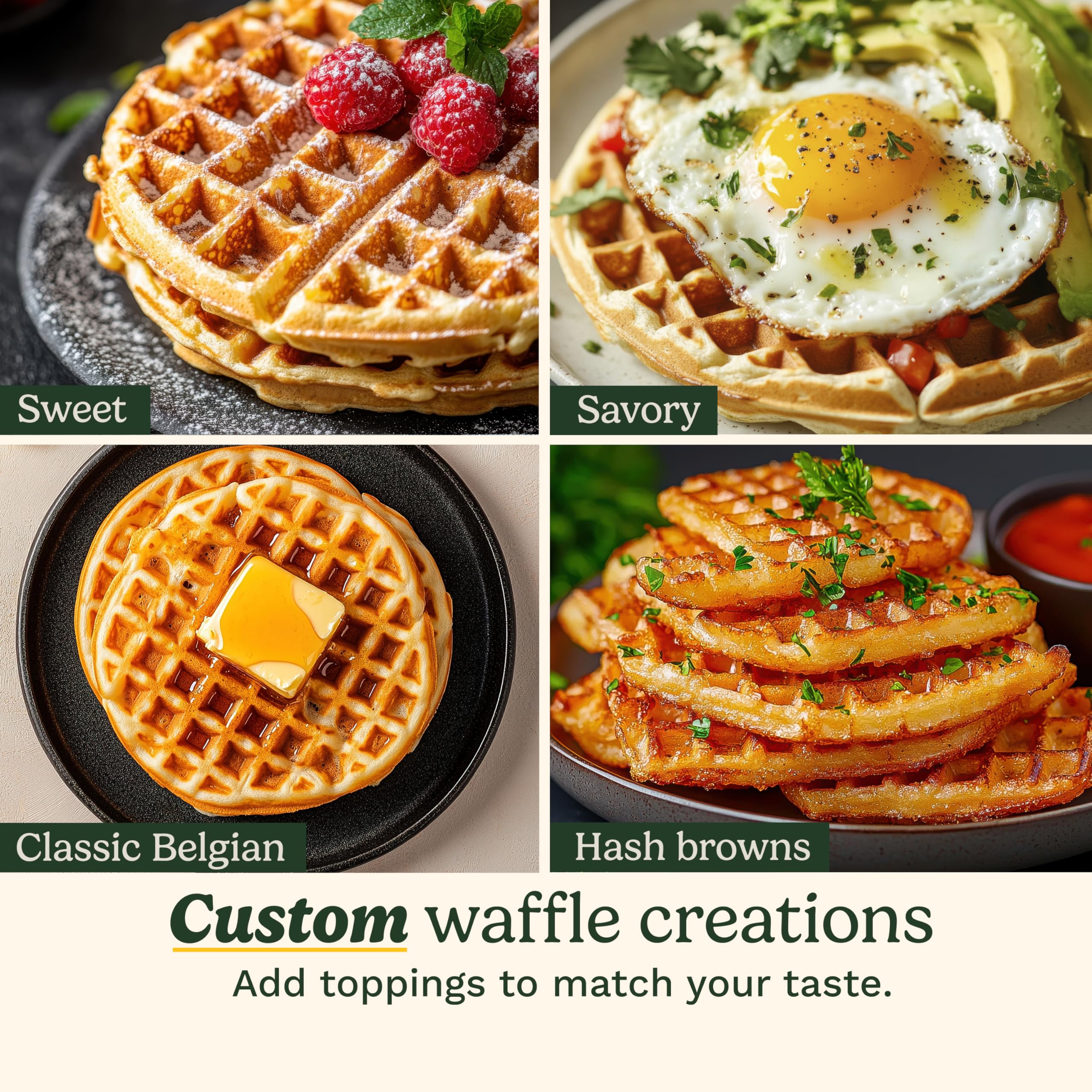 cuisinart-round-belgian-waffle-maker-waf-200p1-6-setting-browning-control-nonsti image 7