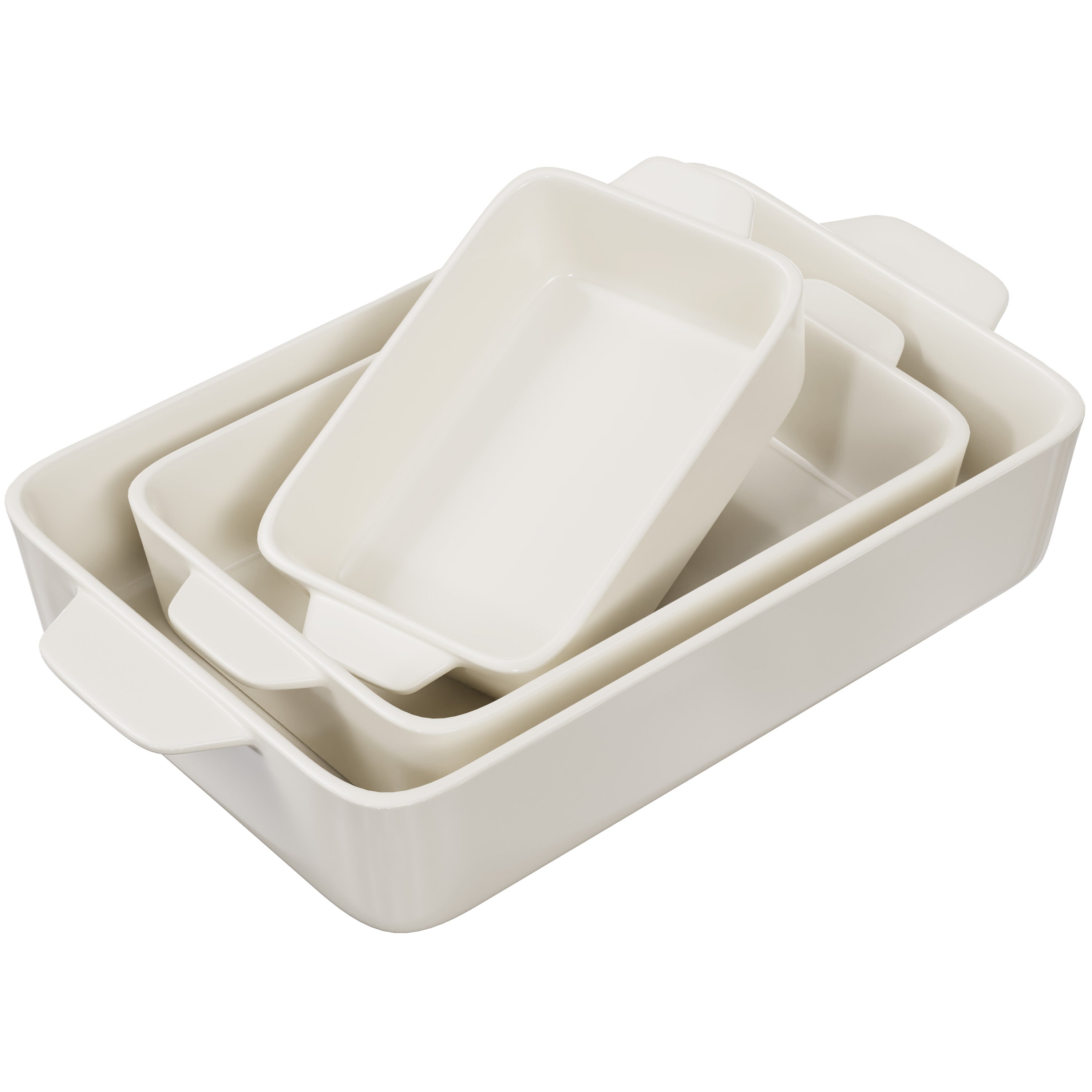 kook-cherry-red-baking-dishes-set-of-3 image 2