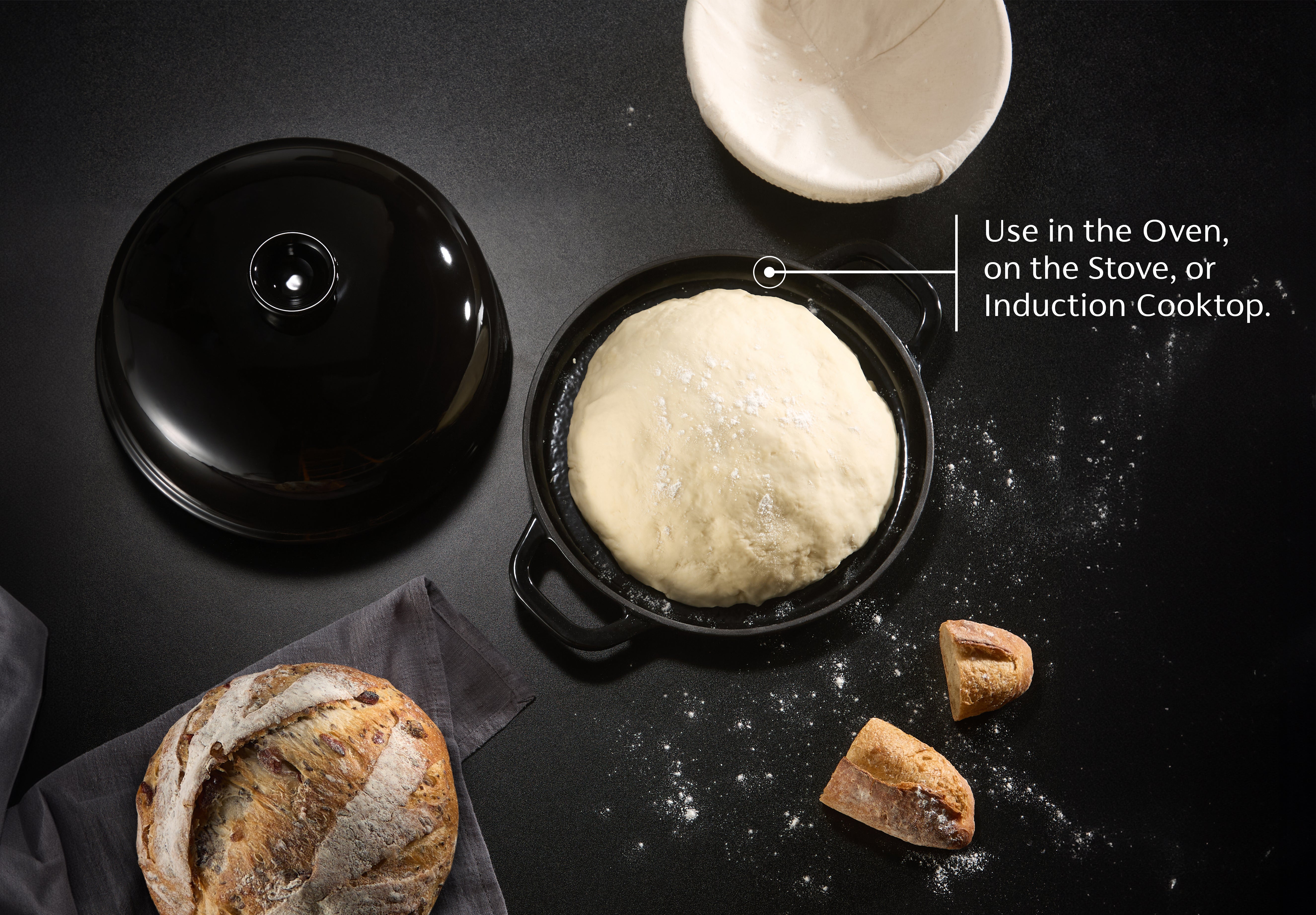kook-enameled-cast-iron-bread-oven image 5