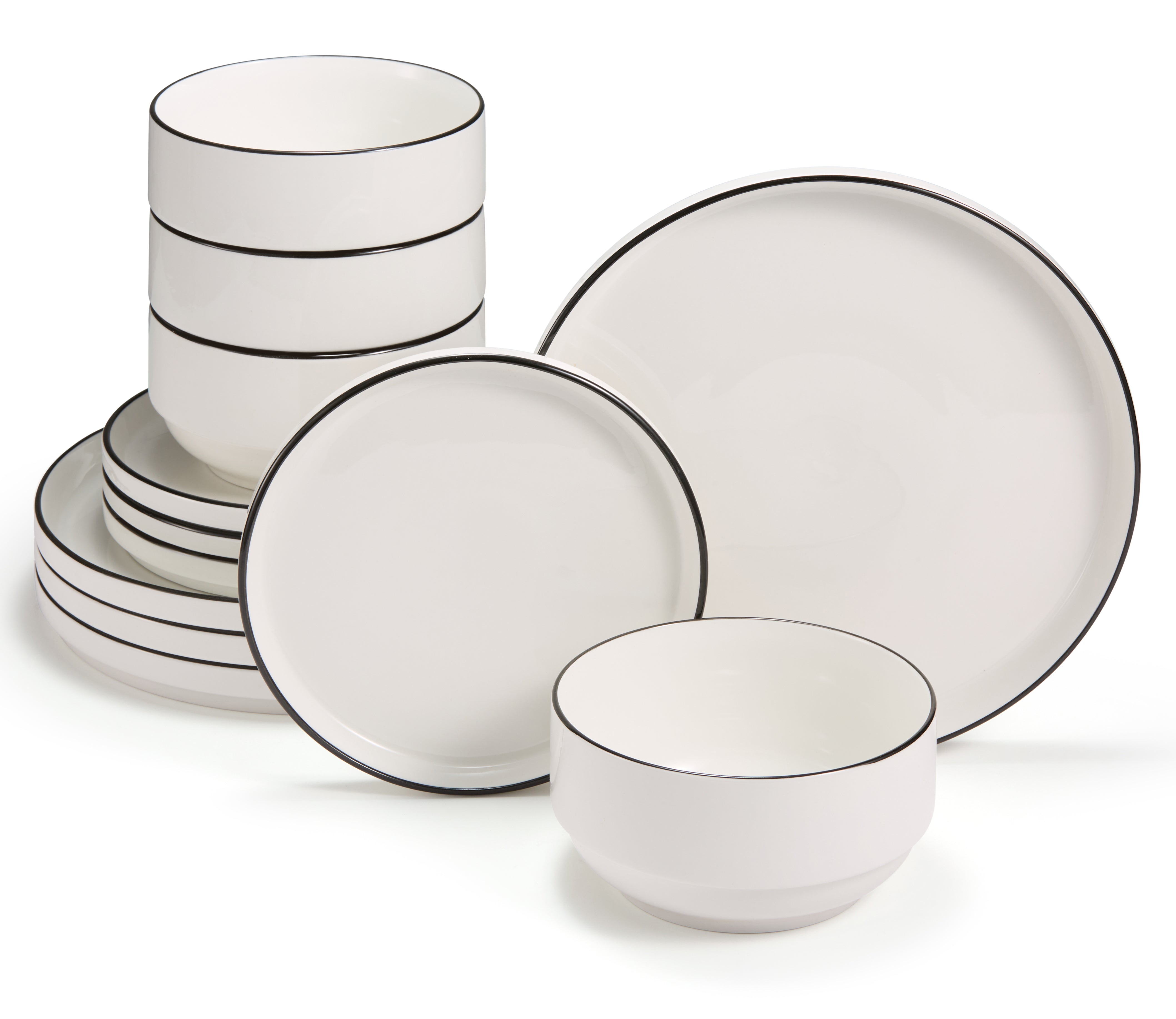 kook-cambridge-classics-12-piece-ceramic-dinnerware-set-service-for-4 image 7