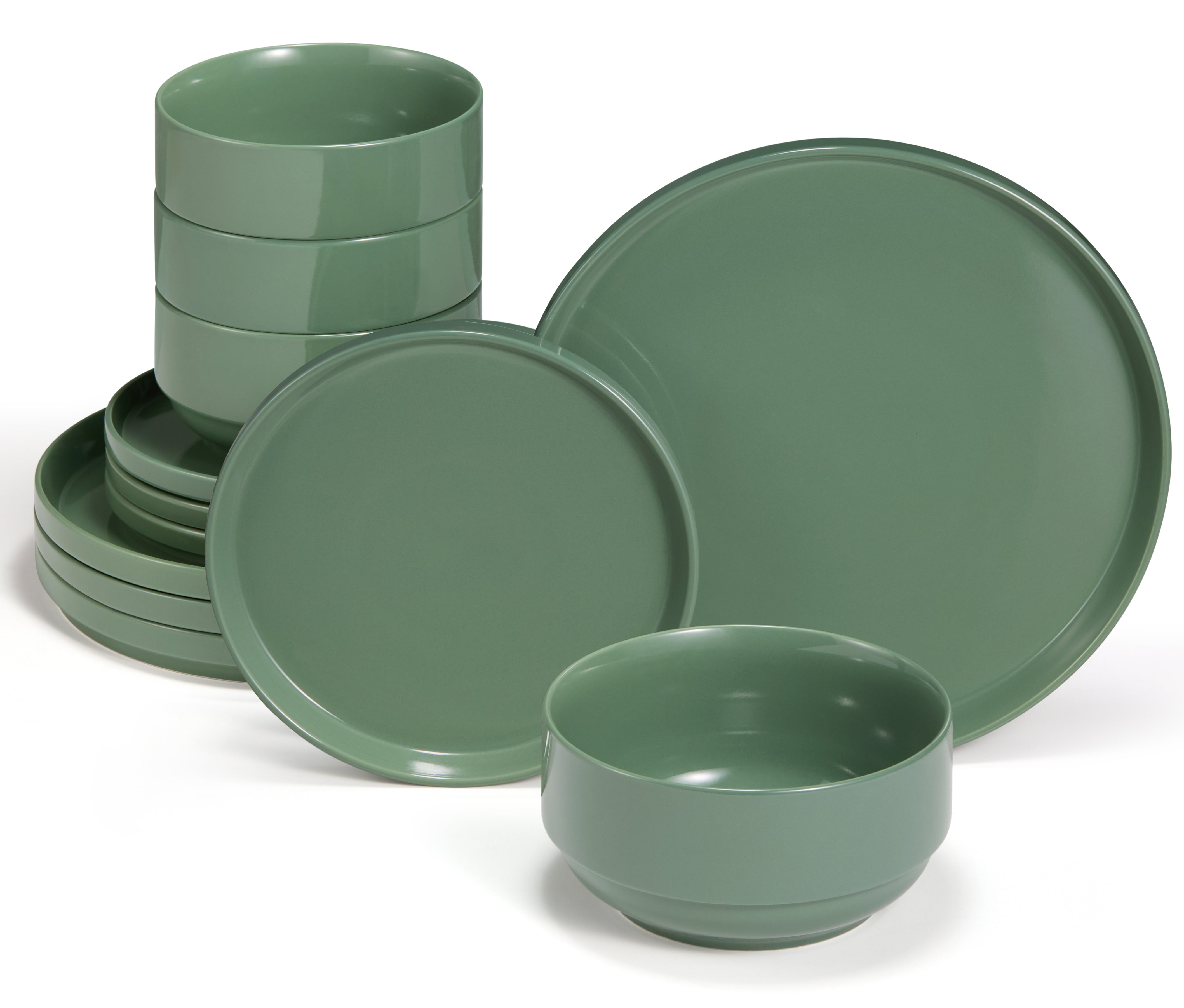 kook-cambridge-classics-12-piece-ceramic-dinnerware-set-service-for-4 image 6