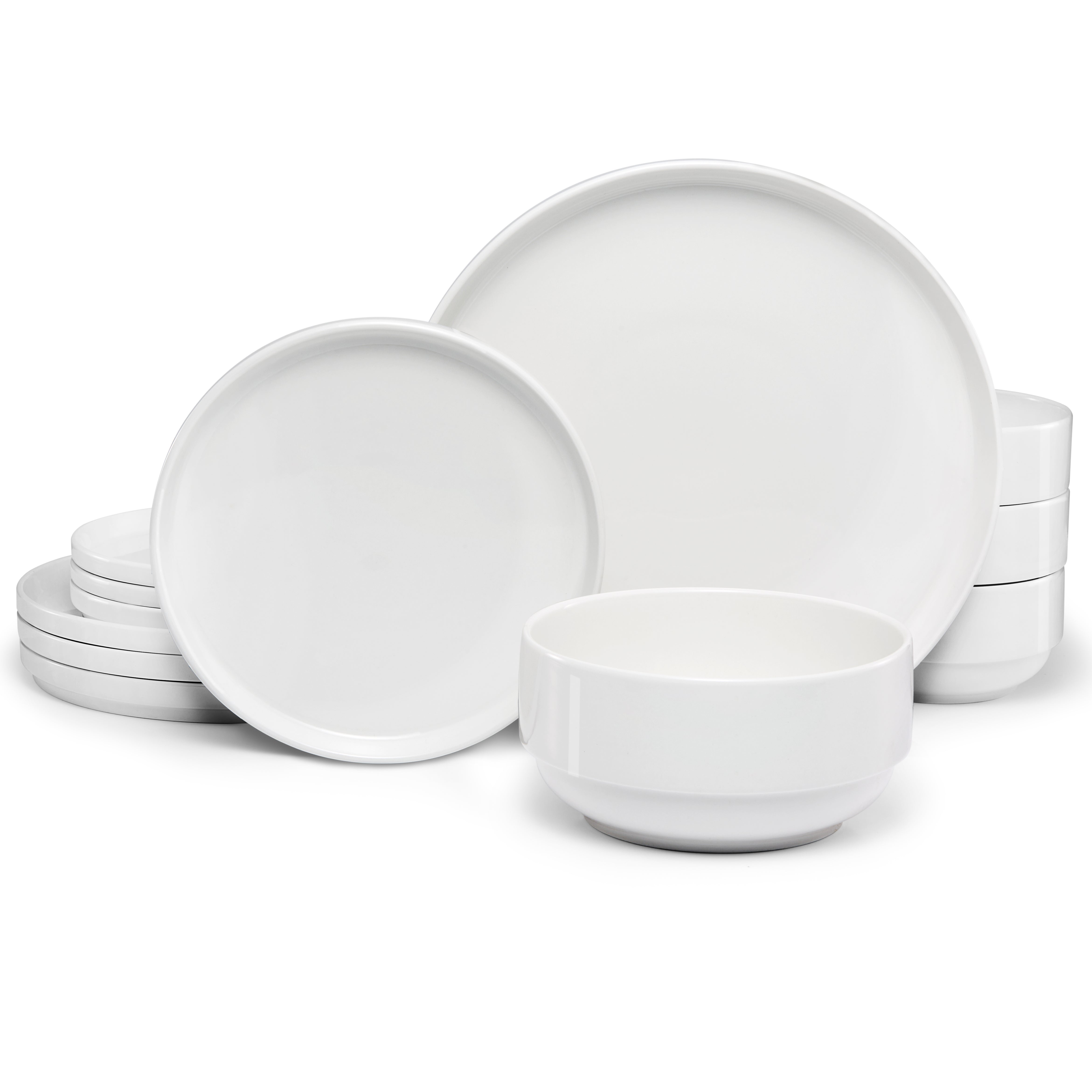 kook-cambridge-classics-12-piece-ceramic-dinnerware-set-service-for-4 image 5