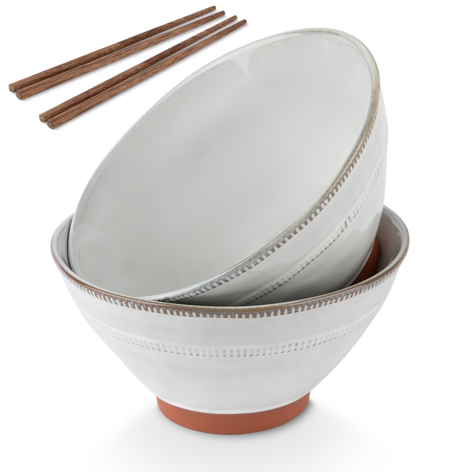 kook-terracotta-ramen-bowls-with-chopsticks-36-oz-set-of-2 image 4
