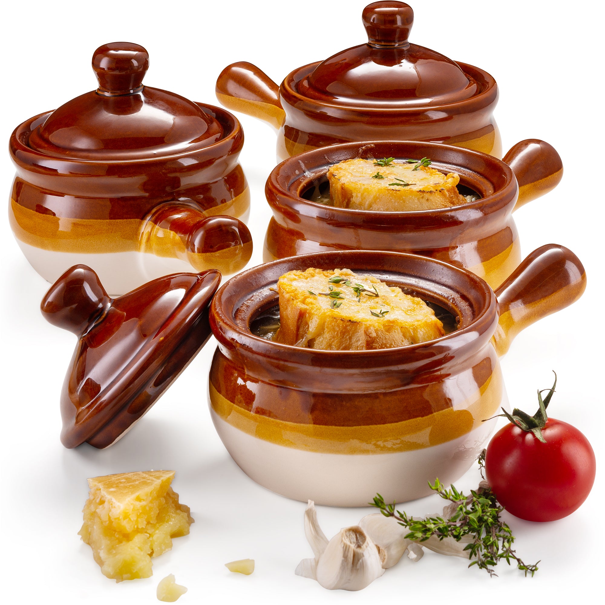 kook-french-onion-soup-crocks-15-oz-set-of-4-puebla-collection image 1