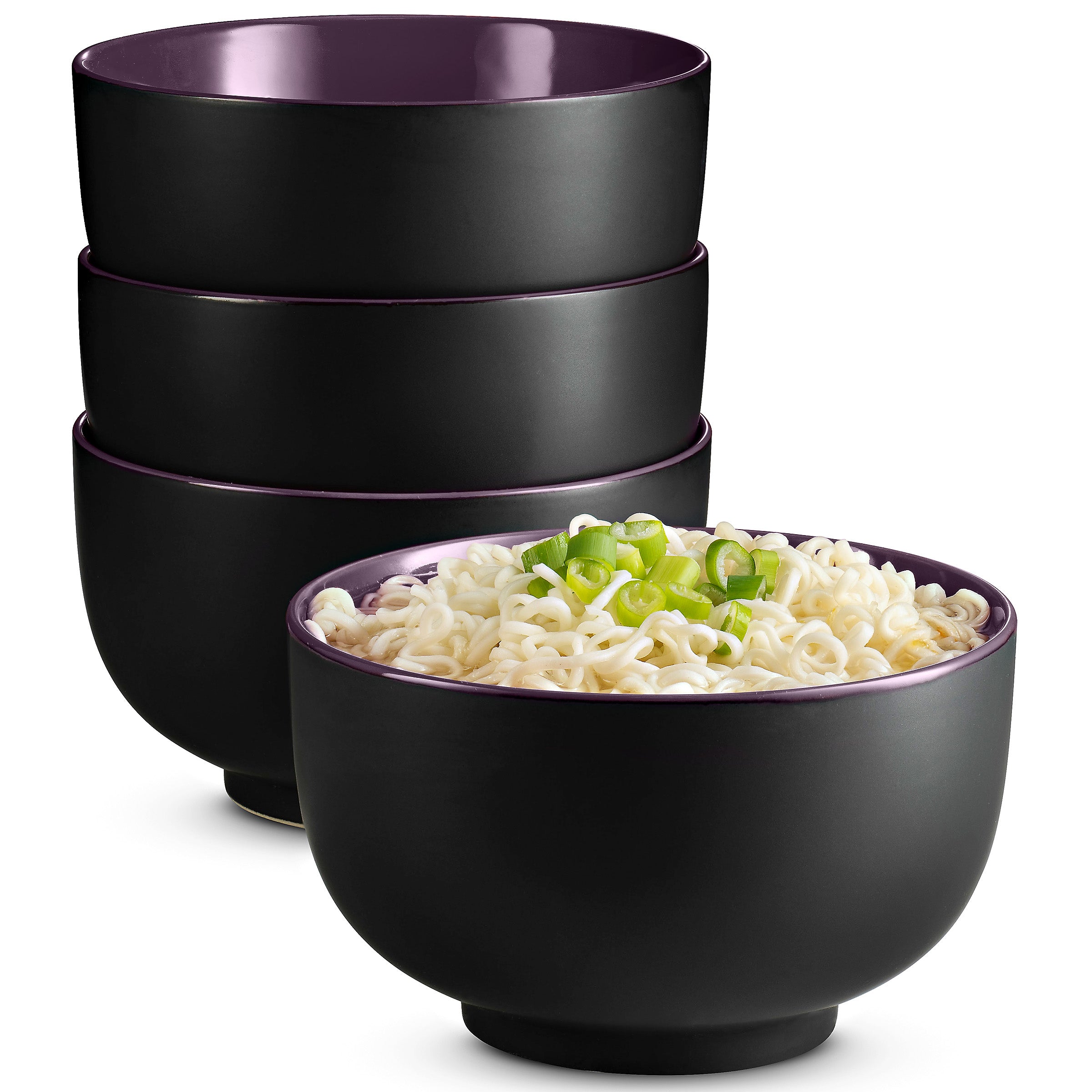kook-asian-noodle-bowls-set-of-4-34-oz-ceramic-matte-finish-deep image 5