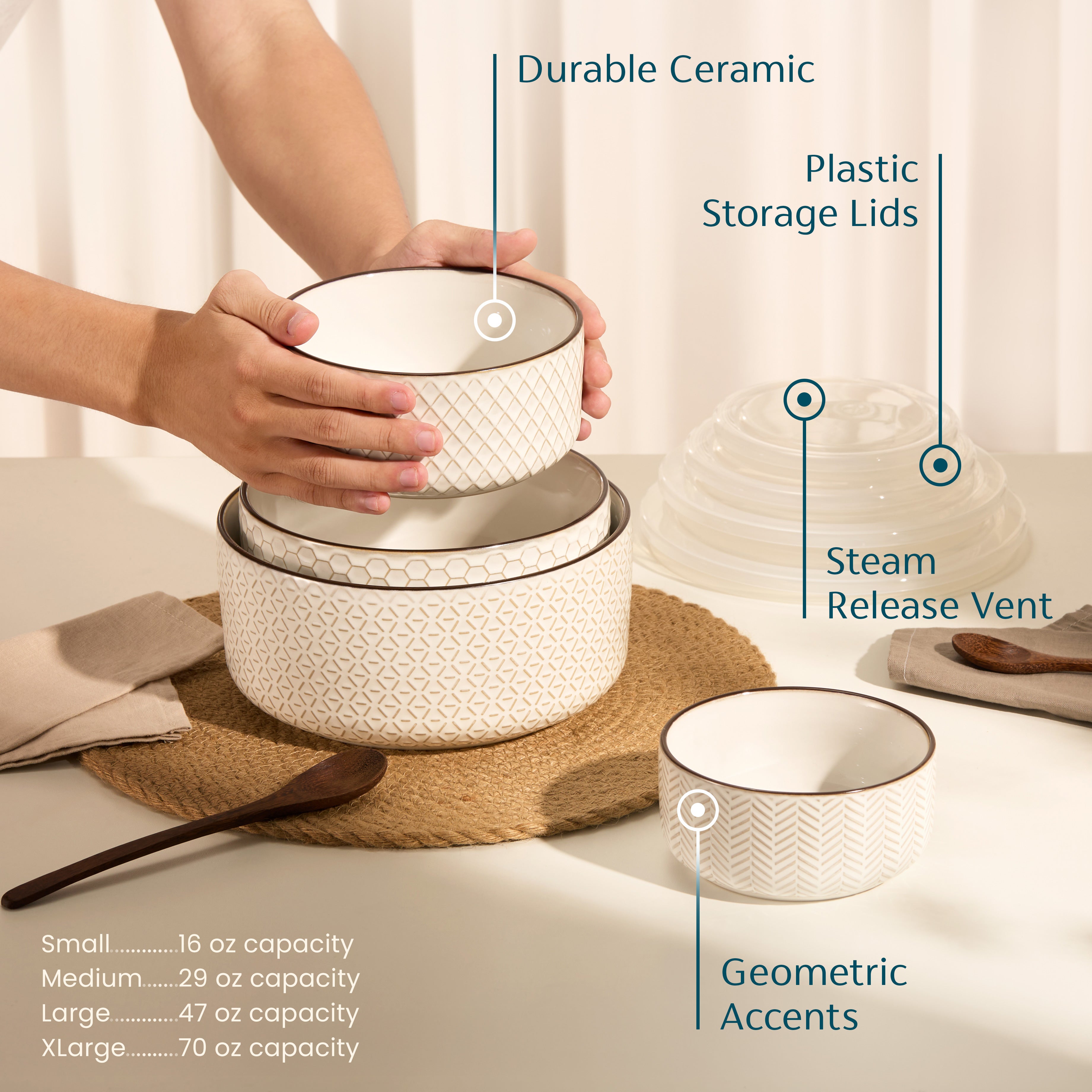 kook-nesting-bowls-with-lids-set-of-4-narbonne-collection-16-29-47-70-oz image 4