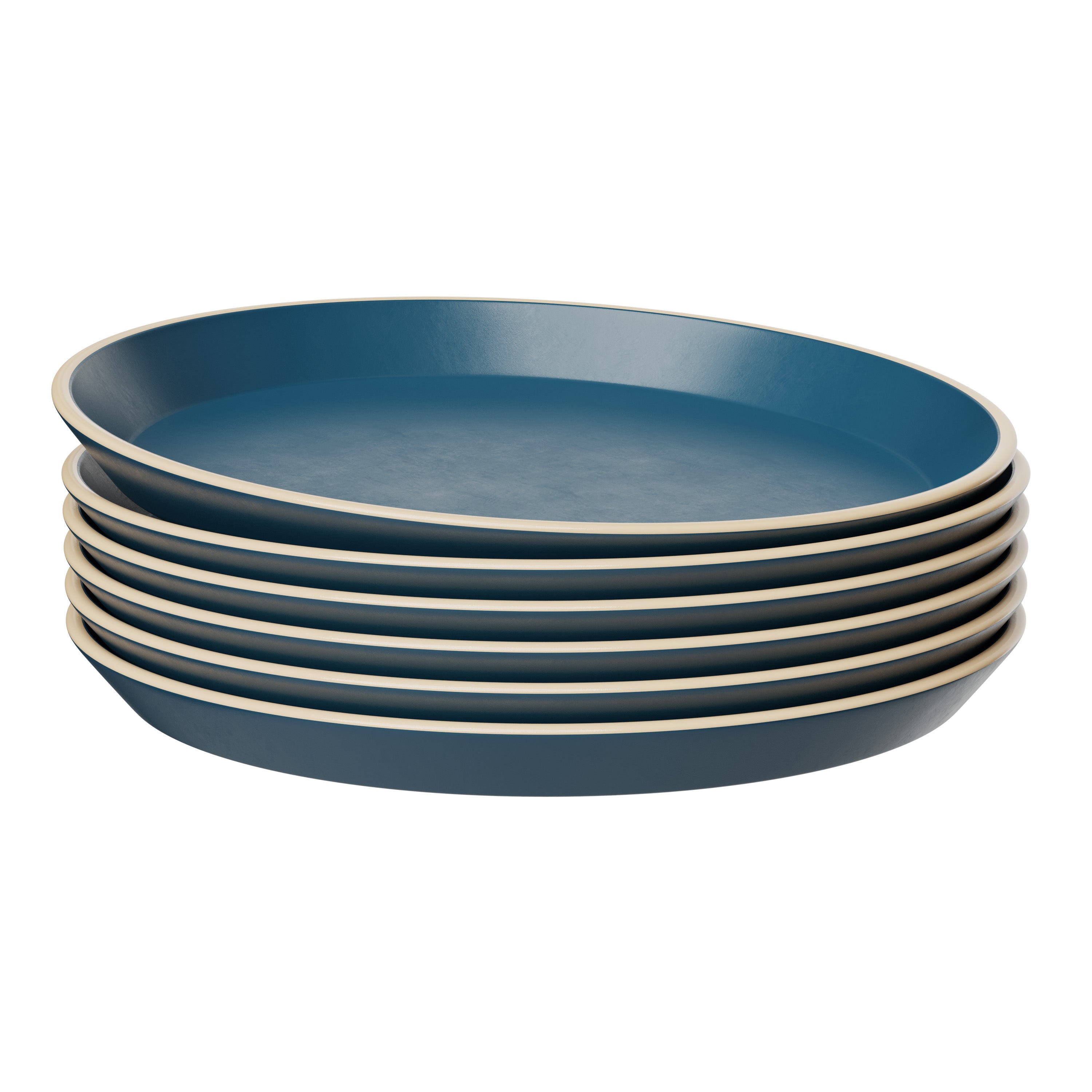 kook-ceramic-salad-plates-7-5-inch-set-of-6-nordic-collection image 5