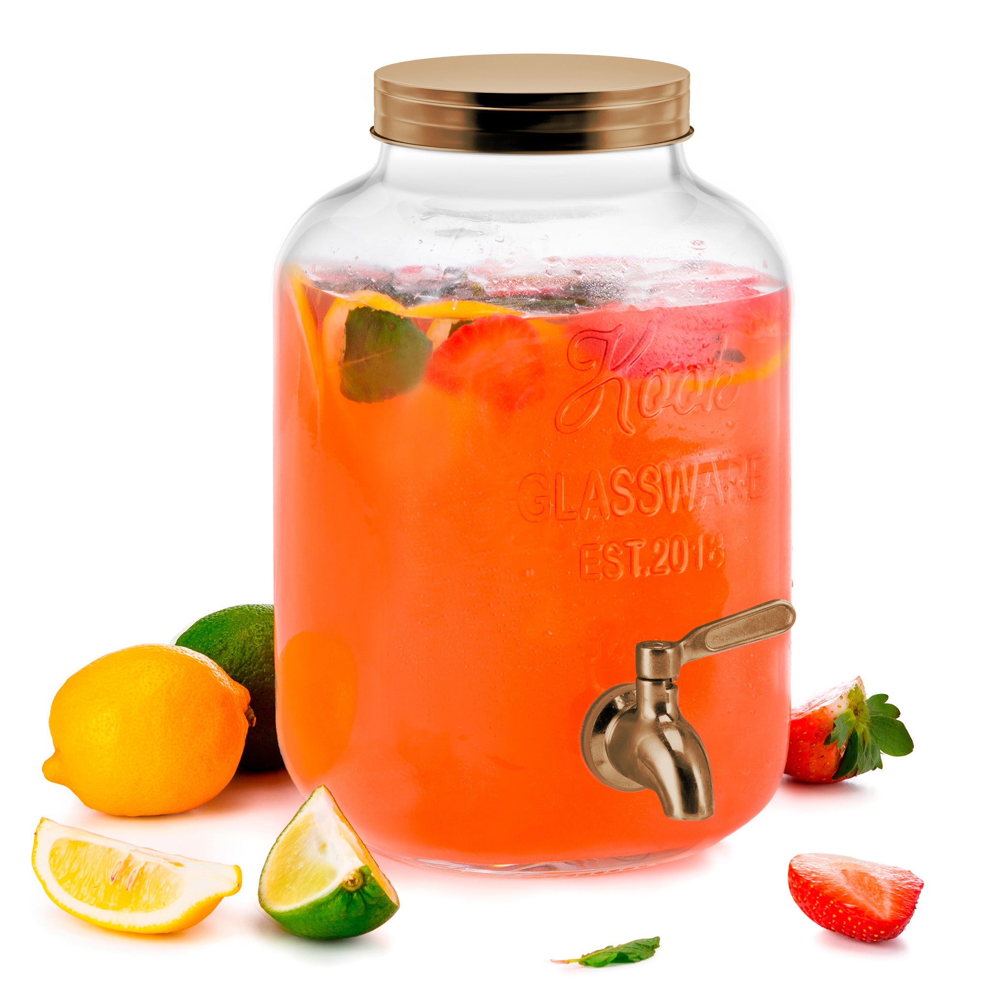 kook-glass-beverage-dispenser-1-gallon-with-stainless-steel-spigot image 5