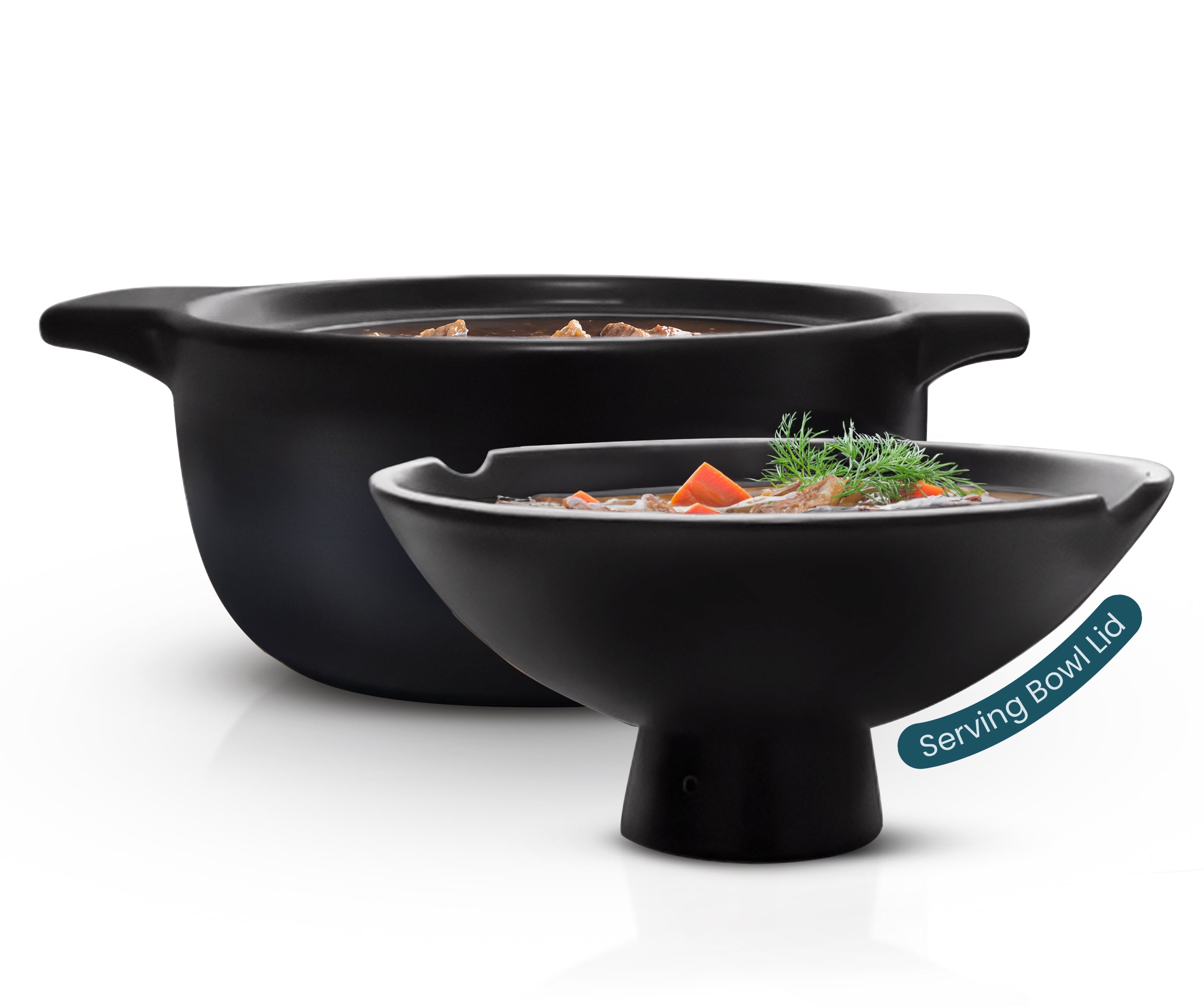 kook-korean-dolsot-pot-stoneware-traditional-bibimbap-stew-pot-even-heating-stov image 2