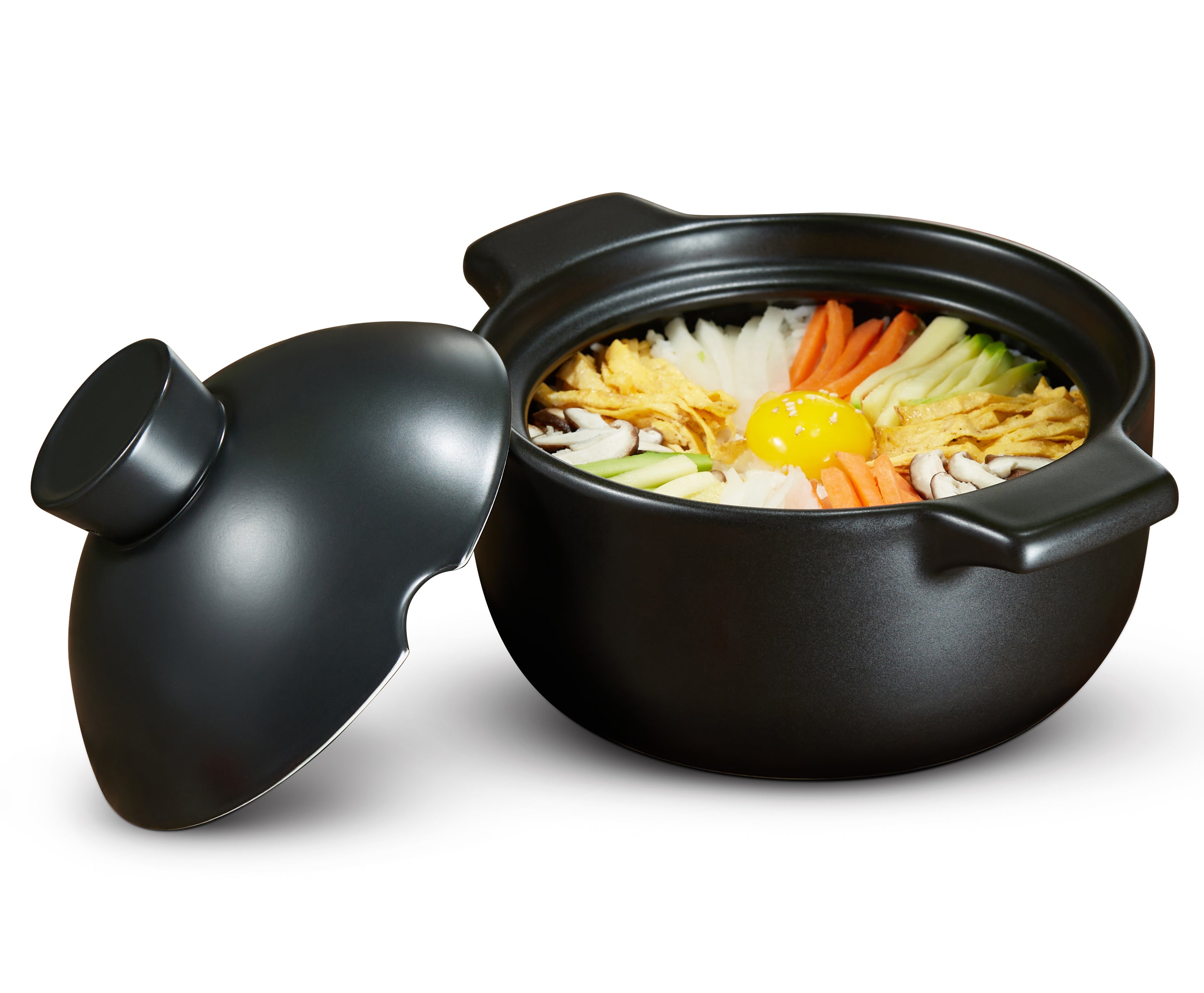 kook-korean-dolsot-pot-stoneware-traditional-bibimbap-stew-pot-even-heating-stov image 3