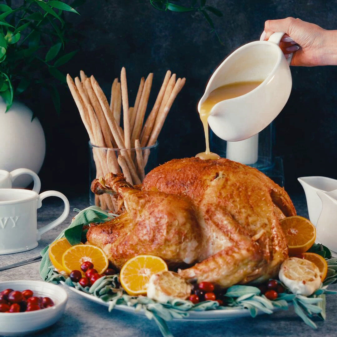 kook-euro-ceramic-gravy-boat-with-large-handle-for-sauces-dressings-snow-white-g image 7