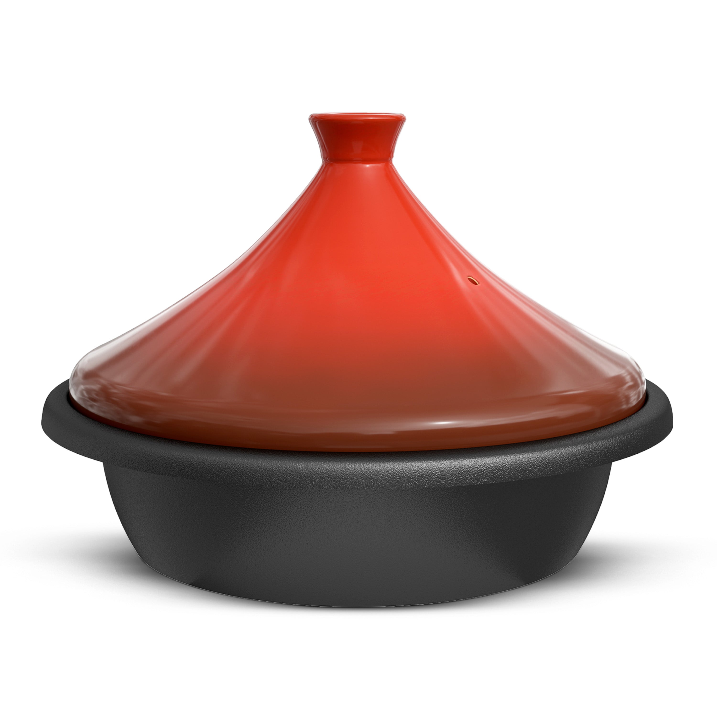 kook-moroccan-tagine-cast-iron-3-3-qt-enameled-cast-iron-base-with-ceramic-lid image 7
