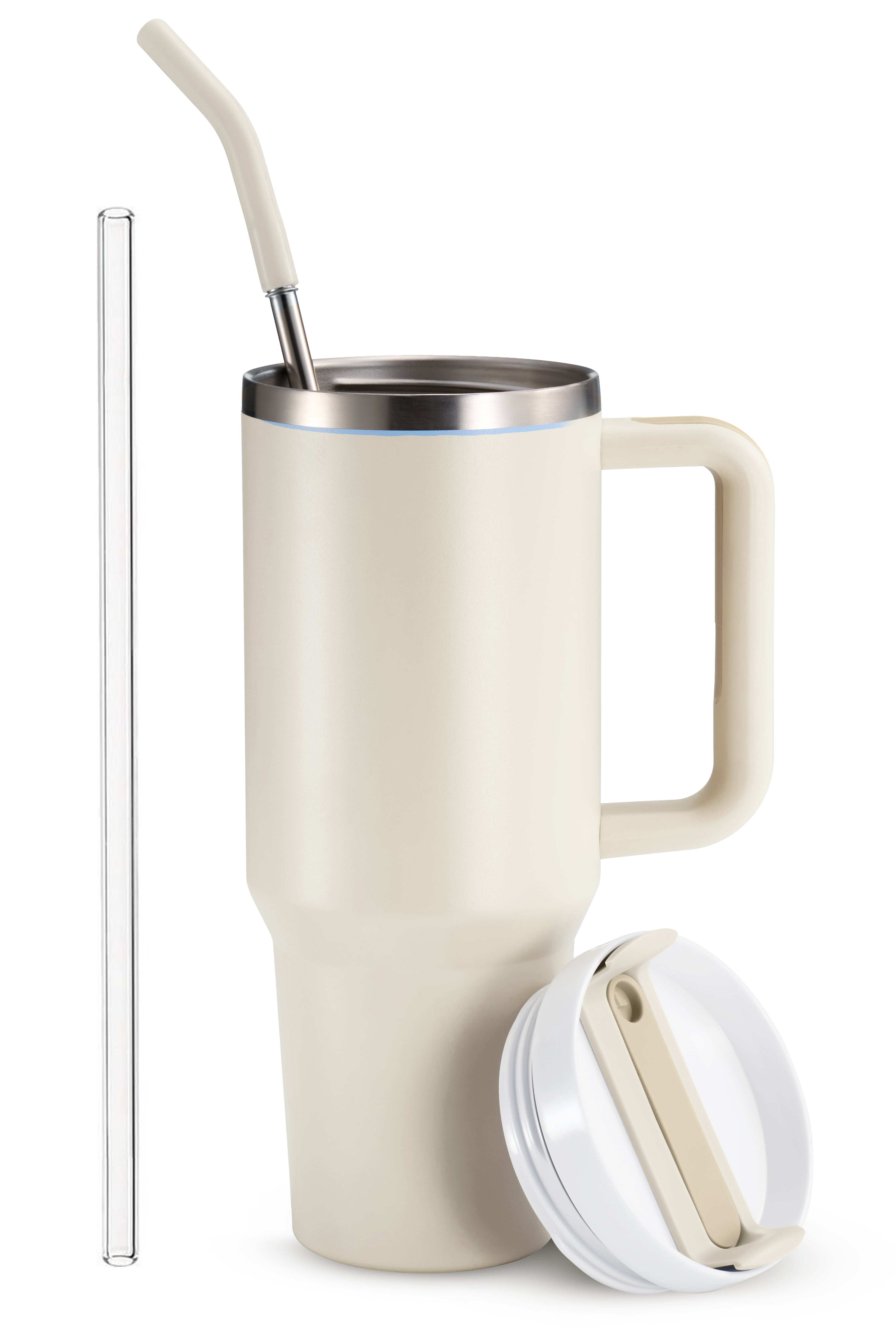 kook-stainless-steel-tumbler-with-straw-and-handle-40-oz image 8