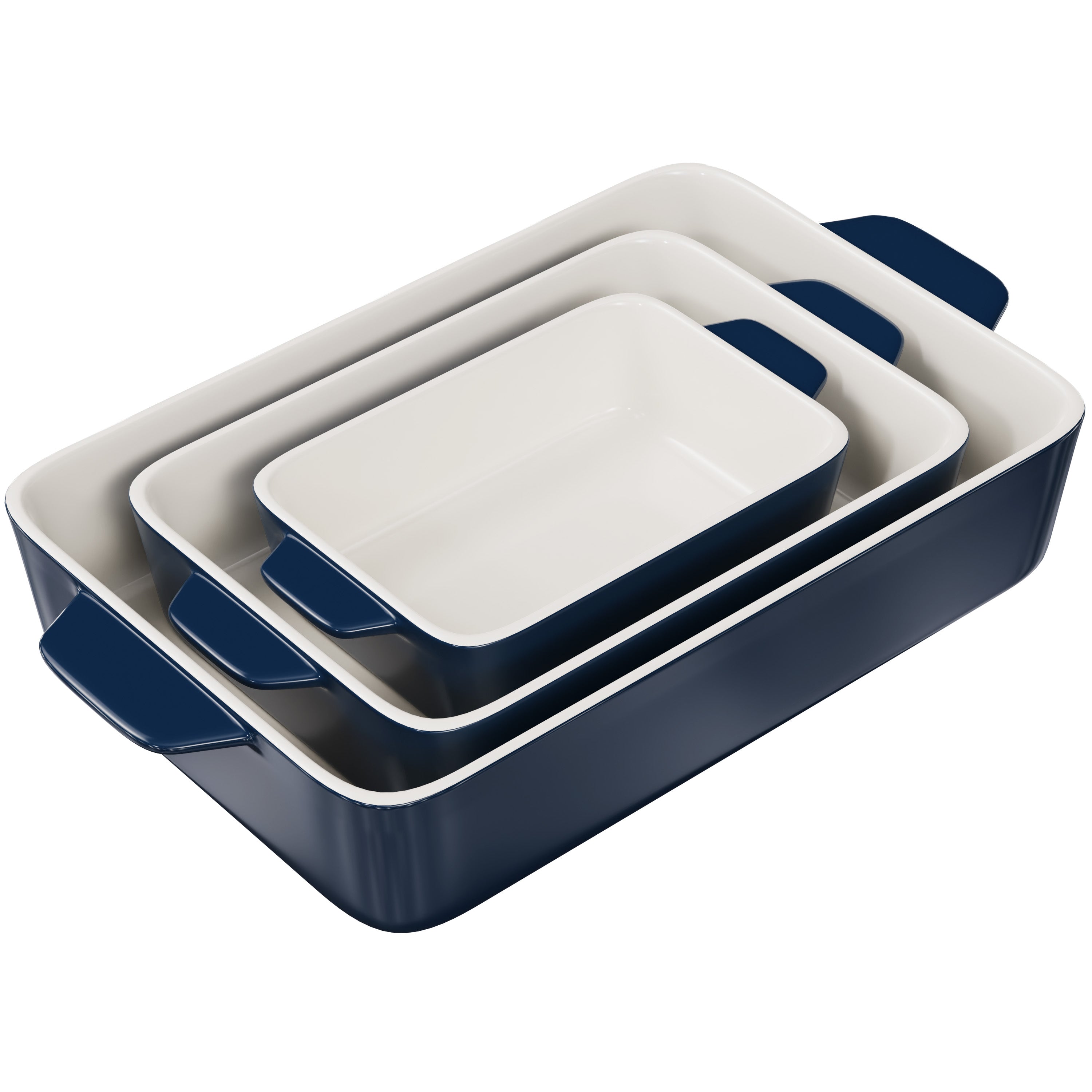 kook-cherry-red-baking-dishes-set-of-3 image 4